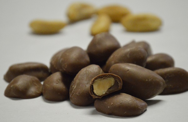 8 oz. Milk Chocolate Covered Brazils Nuts in box